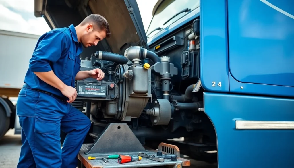 Expert Mobile Truck Repair Services for Paccar and Volvo Engines Available 24/7