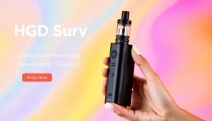 Buy the HQD Surv Vape with 21 flavor options; trendy design and easy to use for a satisfying experience.