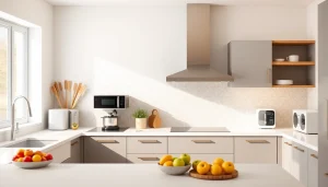Showcasing affordable kitchen appliances with sleek designs and modern functionality for every home.
