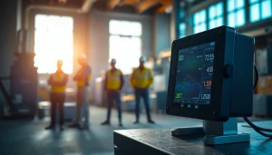 Hydrogen Cyanide detection technology showcased in a professional safety context
