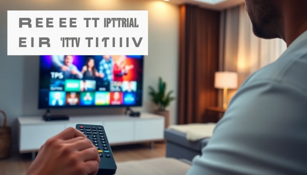Experience the Best Free Trial IPTV Subscription: Your Complete Guide