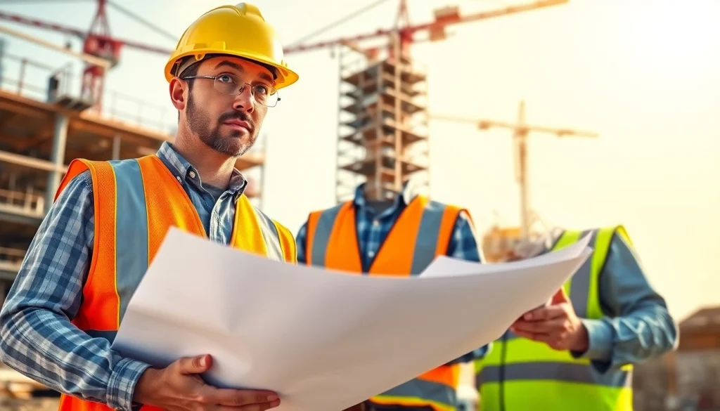 Engaging nvq level 6 construction site management questions and answers pdf scene with a construction site manager in action.