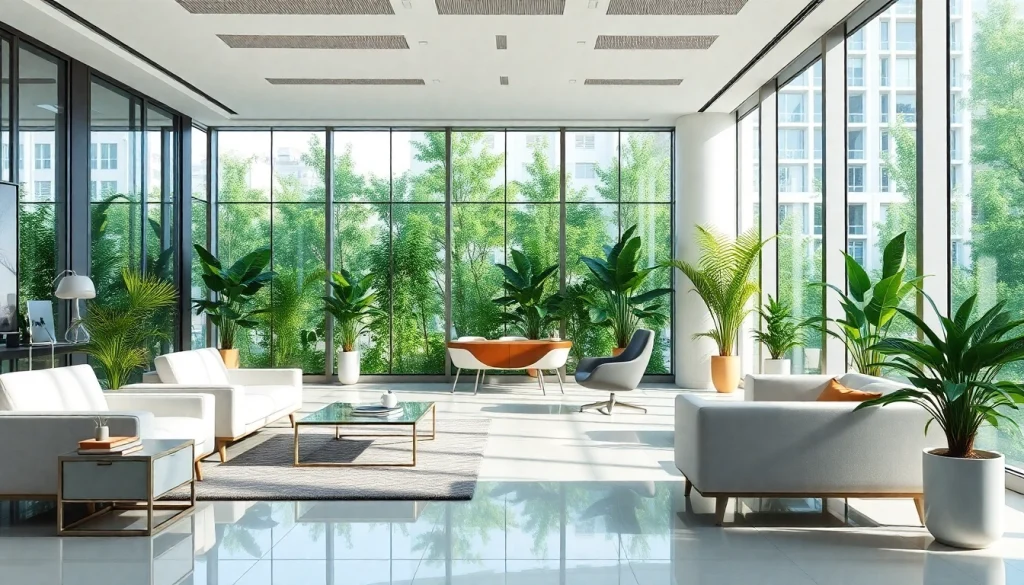 Achat de bureaux dans un espace de travail moderne et lumineux.