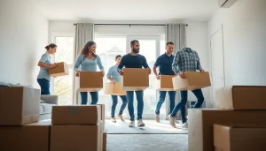 Action-packed scene with movers in Toronto efficiently handling a relocation task.